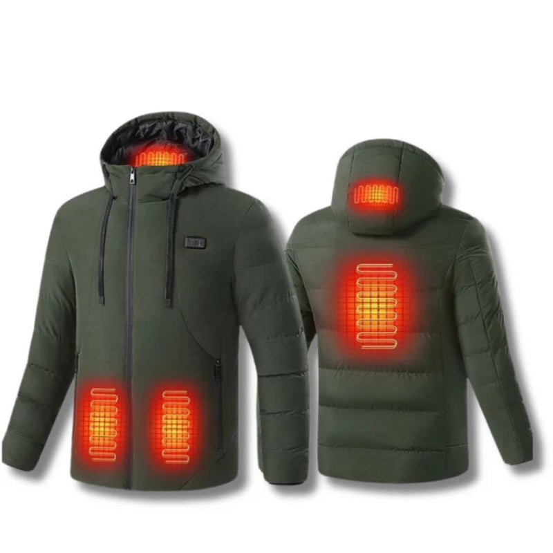 HeatBody | Heated Jacket with Rapid Warmth Activation | Stylish & Water-Resistant for Winter Comfort 7