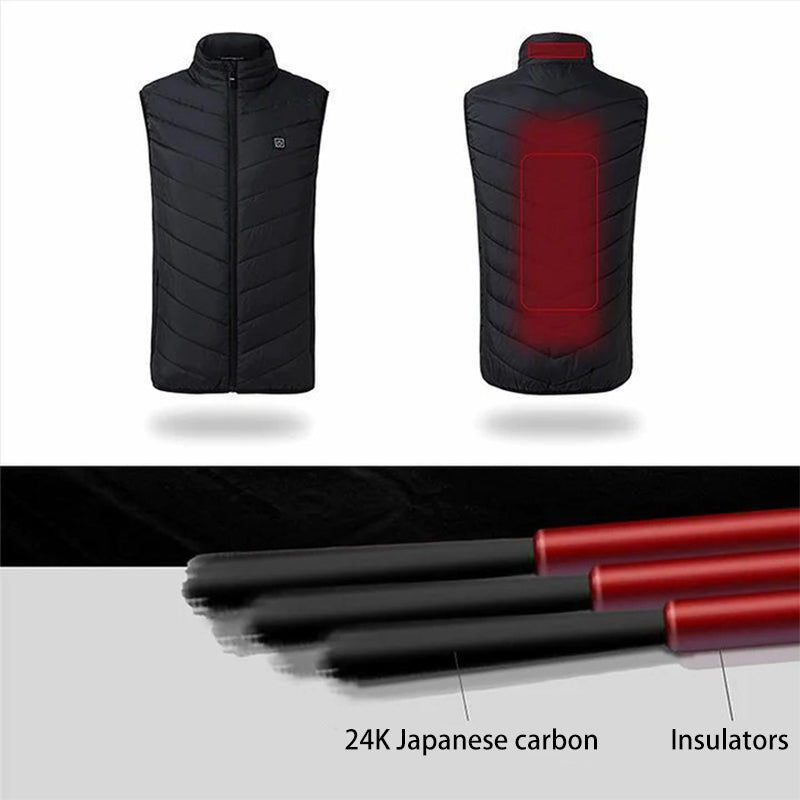 Heated Jacket | USB Charging & Adjustable Temperature for Ultimate Winter Warmth 7