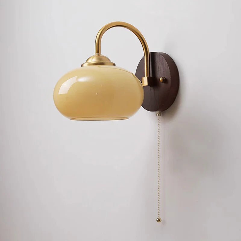 Vintara | Elegant Mid-Century Ash Wood Wall Sconce Light Fixture 15