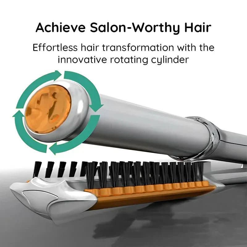 2-in-1 Hair Dryer Brush with Rotating Function | Effortless Styling for All Hair Types 4