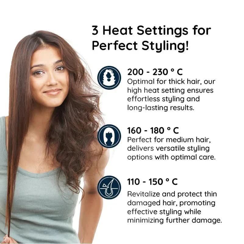 2-in-1 Hair Dryer Brush with Rotating Function | Effortless Styling for All Hair Types 5
