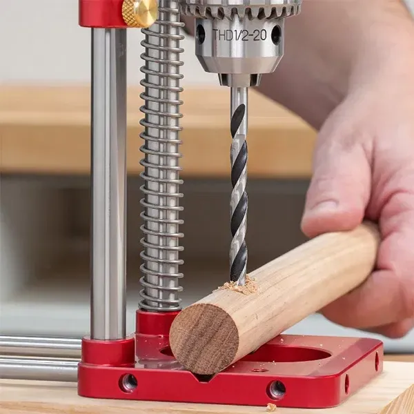 Adjustable Drill Guide | Precision Tool with Depth Stop for Accurate Hole Alignment 1