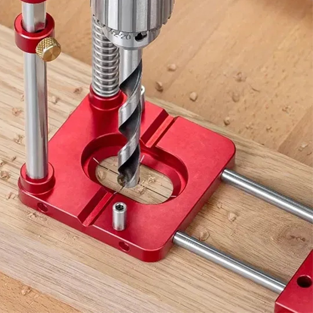 Adjustable Drill Guide | Precision Tool with Depth Stop for Accurate Hole Alignment 2