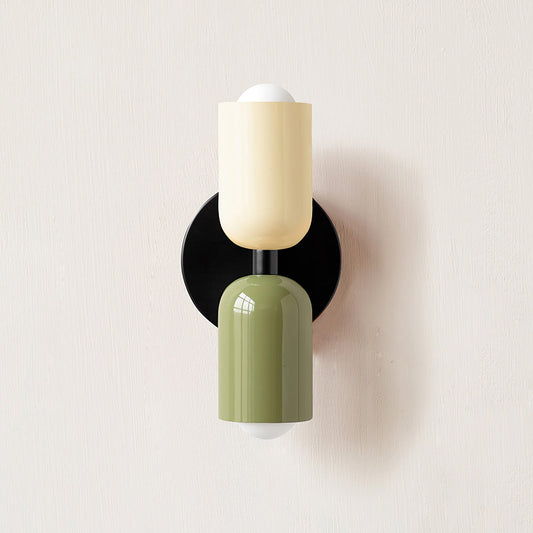 Colorful Macaron Wall Sconce Light with Soft Ambient Glow | Nordic-Inspired Wall Lamp for Cozy Spaces 0