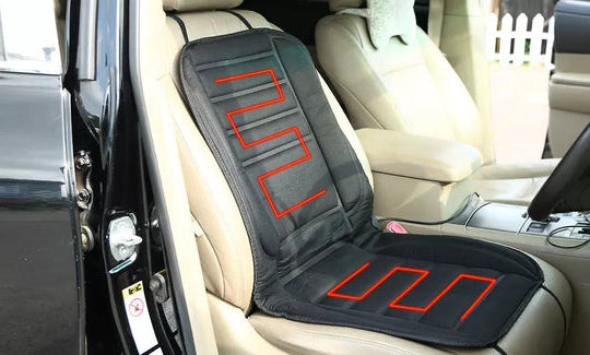 Comfort Plus | Heated Car Seat Cushion with Full Coverage Heating | Universal Fit for Cozy Winter Driving 4