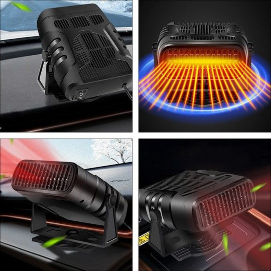 Compact Auto Heater | 12 Volt DC Heater with Fast Defrost & Cooling Function for Year-Round Comfort 1