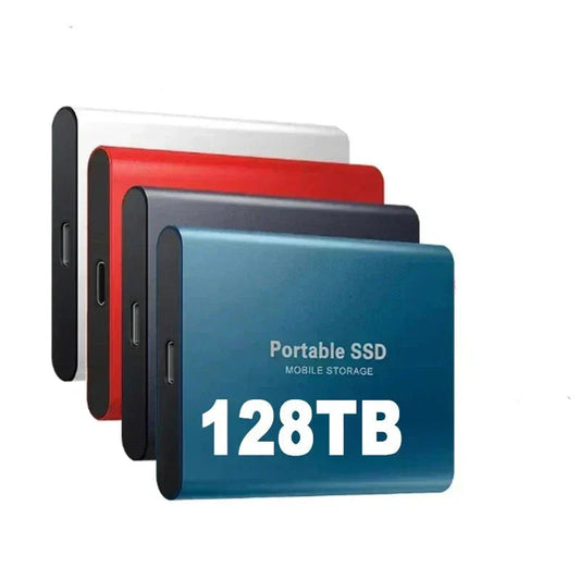 Compact Portable SSD | External SSD Drive with High-Speed USB-C Transfer | Multi-Device Compatibility for Fast Access 0