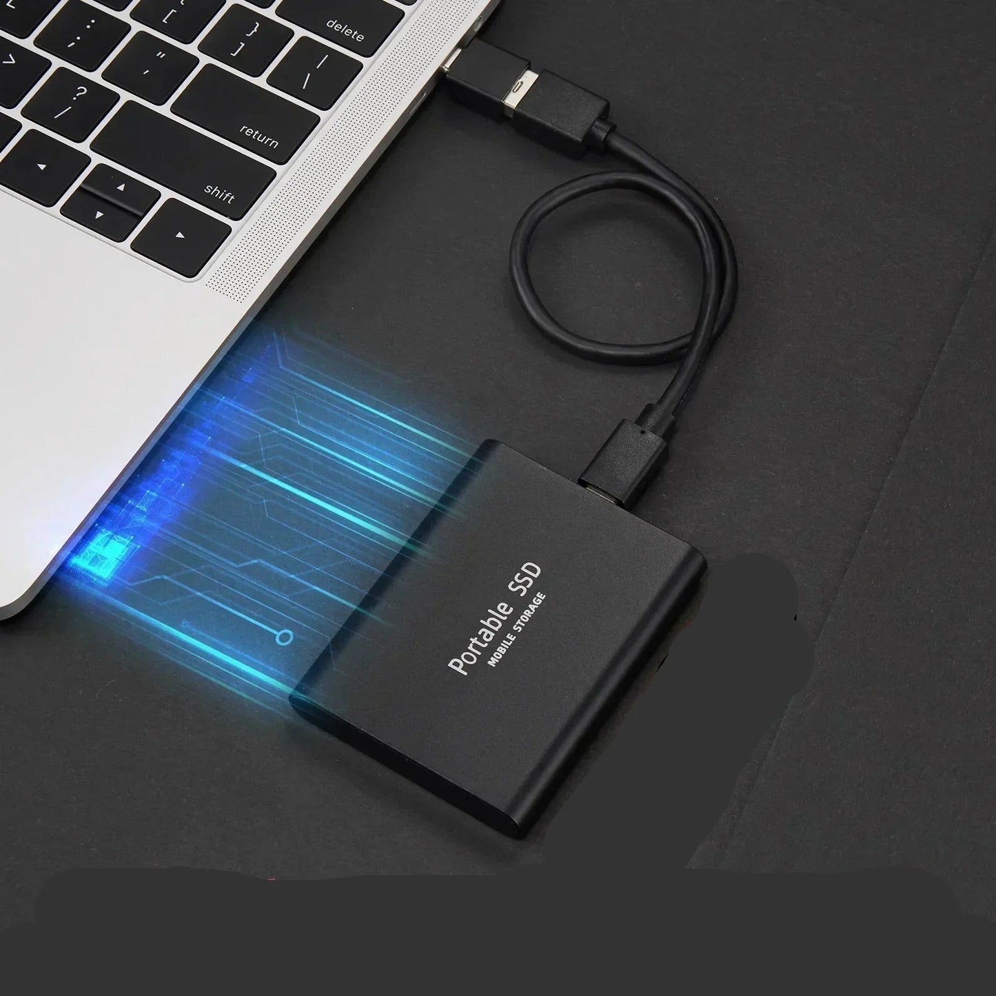 Compact Portable SSD | External SSD Drive with High-Speed USB-C Transfer | Multi-Device Compatibility for Fast Access 1