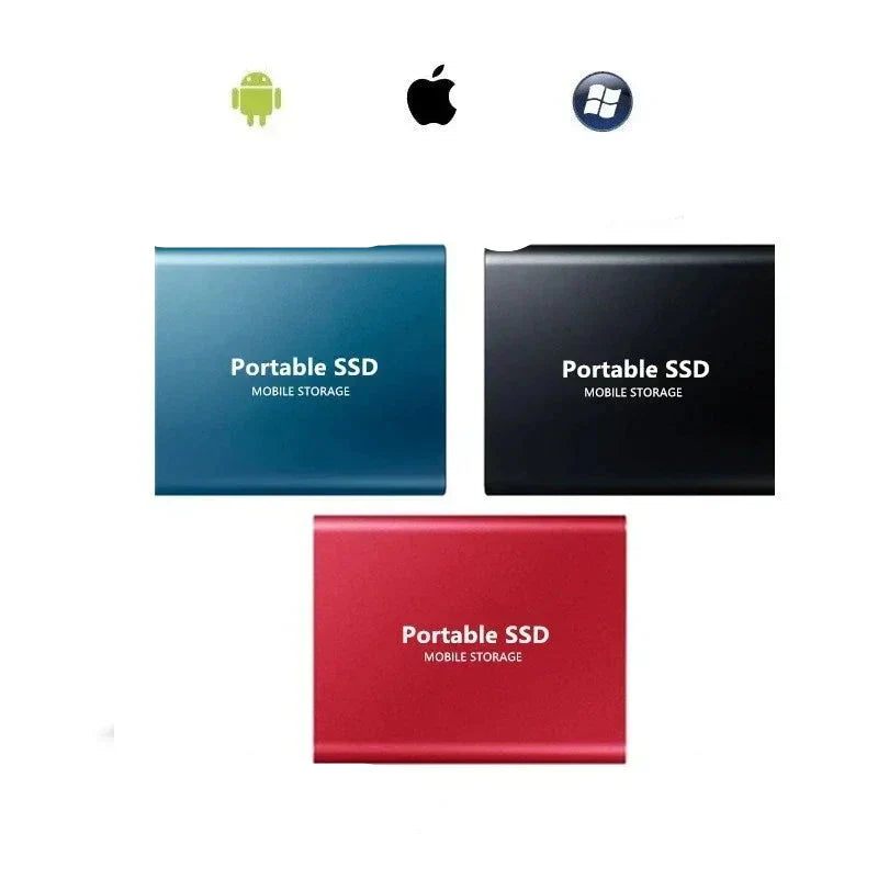 Compact Portable SSD | External SSD Drive with High-Speed USB-C Transfer | Multi-Device Compatibility for Fast Access 2