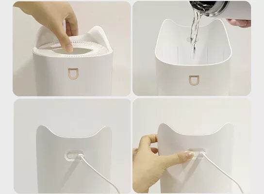 Cool Mist Humidifier | 3000ml Air Humidifier with Whisper-Quiet Operation | Enhances Breathing Comfort for Better Sleep 3