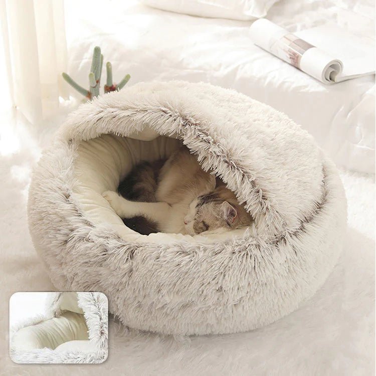 CozyNest | Orthopedic Dog & Cat Bed with Ultra-Soft Padding | Stress Relief Design for Comfort and Security 0