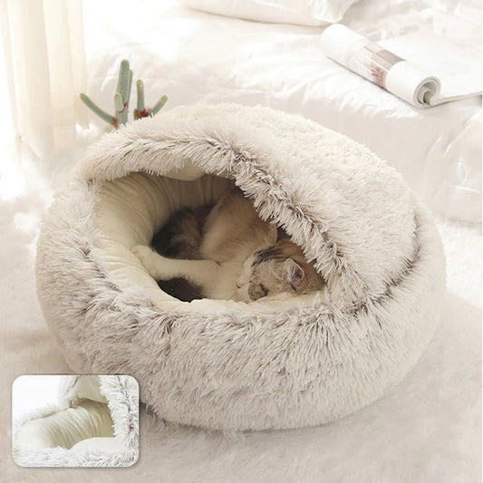 CozyNest | Orthopedic Dog & Cat Bed with Ultra-Soft Padding | Stress Relief Design for Comfort and Security 0