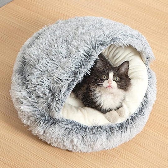 CozyNest | Orthopedic Dog & Cat Bed with Ultra-Soft Padding | Stress Relief Design for Comfort and Security 2