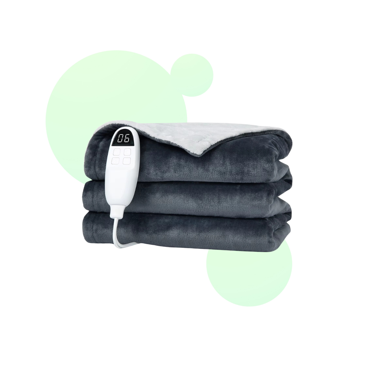 Cozy Haven | Electric Heated Throw Blanket with 6 Heat Settings | Ultra-Soft Fleece for Ultimate Comfort 0