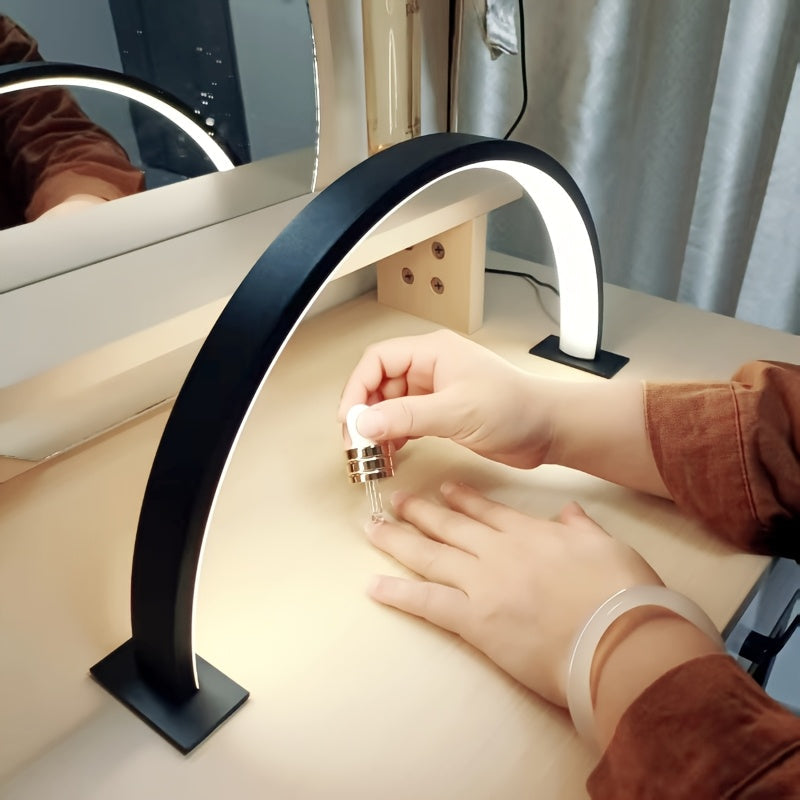 Crescent Moon | Modern Desk Lamp with Adjustable Brightness & Color Temperature | Eye-Care Illumination for Home Office & Study 2