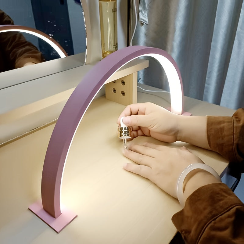 Crescent Moon | Modern Desk Lamp with Adjustable Brightness & Color Temperature | Eye-Care Illumination for Home Office & Study 3