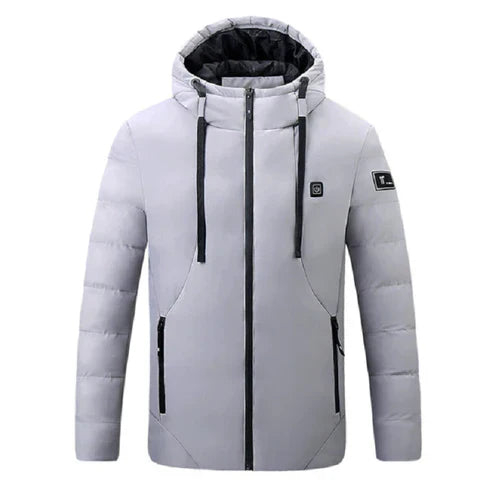 Electric Heated Jacket | 4-Zone Adjustable Warmth & Massage Function | Lightweight Comfort for Outdoor Activities 1