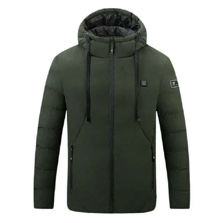Electric Heated Jacket | 4-Zone Adjustable Warmth & Massage Function | Lightweight Comfort for Outdoor Activities 2