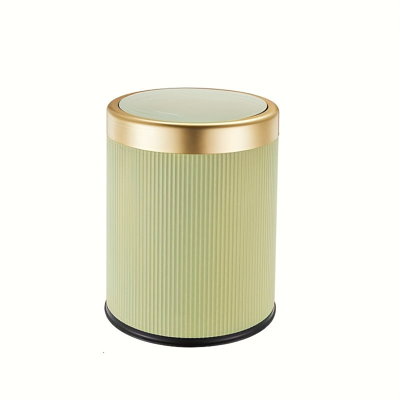 Elegant Oval Trash Can | Kitchen Trash Bin with Odour-Sealing Design | Stylish Waste Solution for Modern Interiors 6