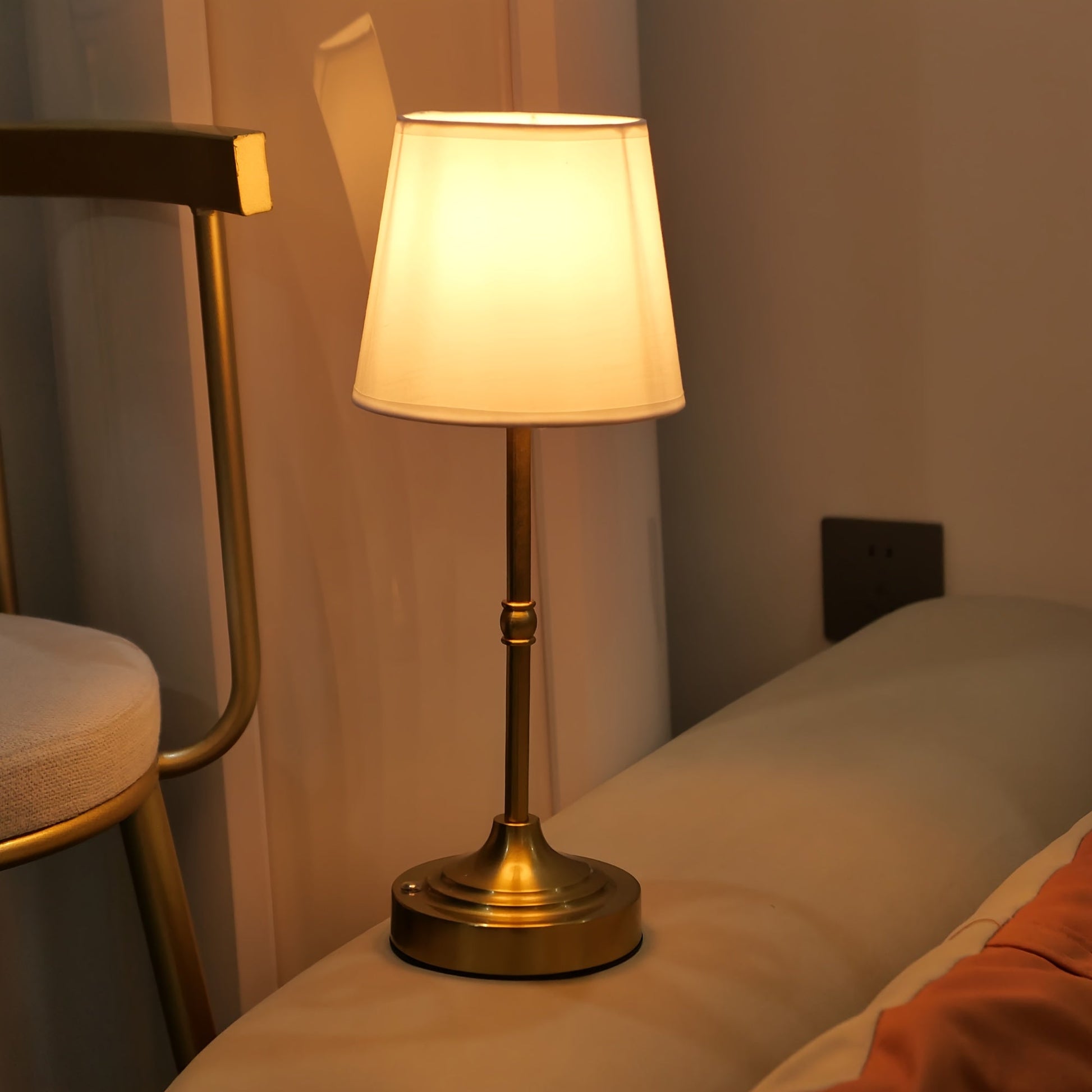 Elegant Table Lamp | Dimmable Cordless Design with Touch Control | Soft Ambient Lighting for Bedside Use 2