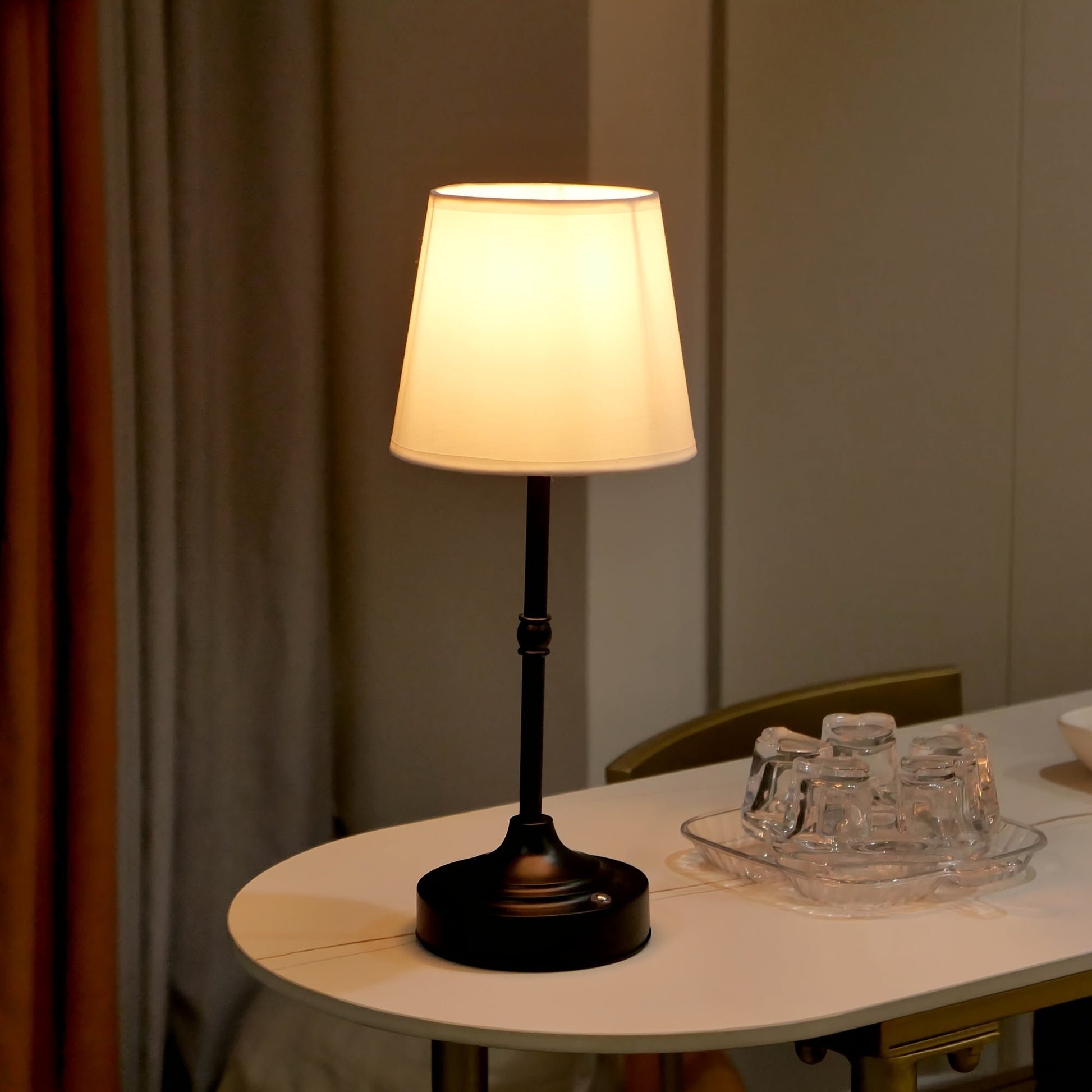 Elegant Table Lamp | Dimmable Cordless Design with Touch Control | Soft Ambient Lighting for Bedside Use 3