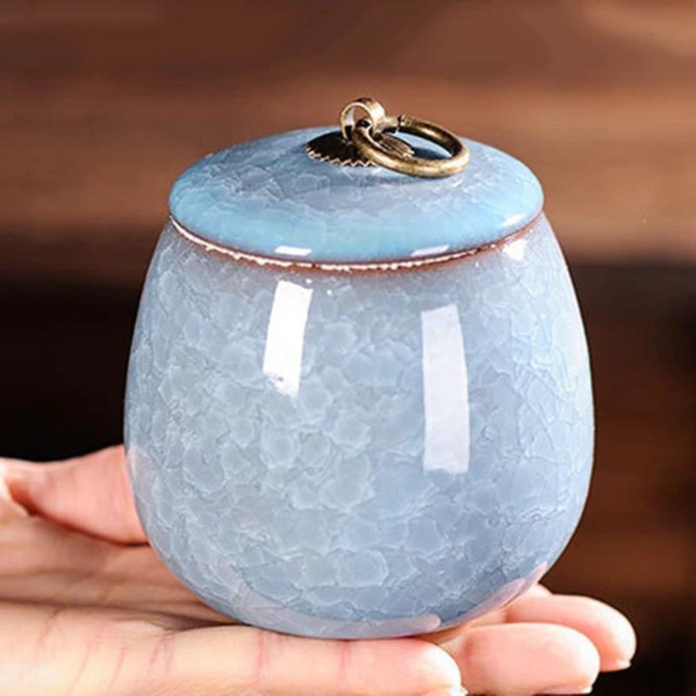 Handcrafted Ceramic Pet Urn | Waterproof Design for Cherished Memories 1