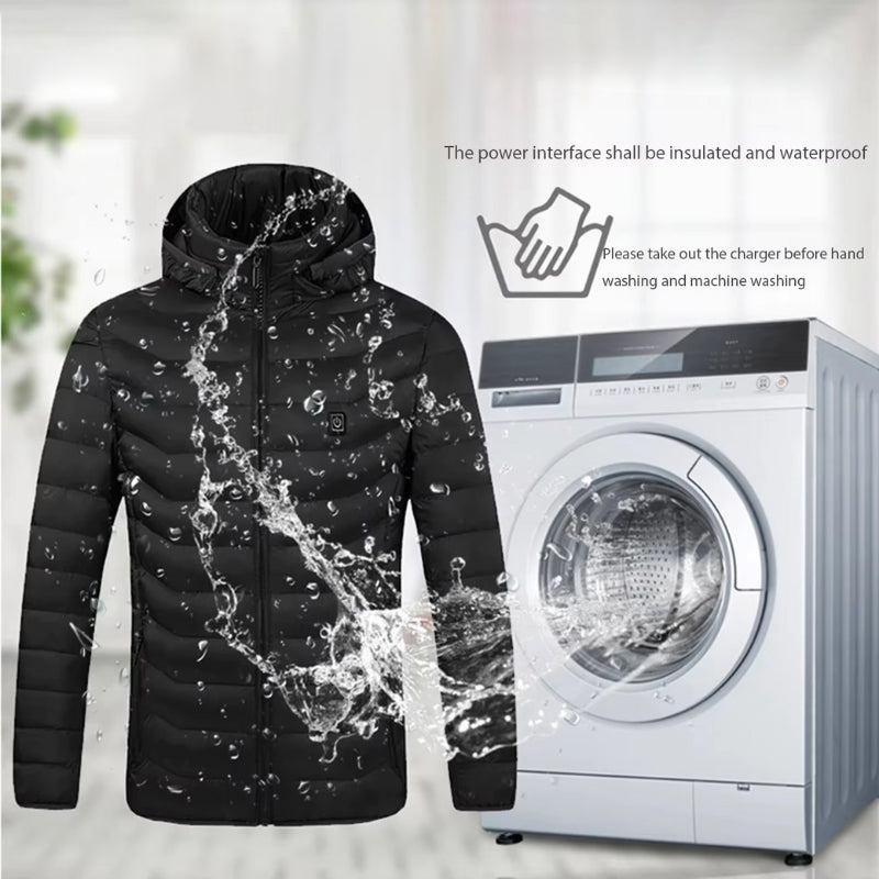 HeatBody | Heated Jacket with Rapid Warmth Activation | Stylish & Water-Resistant for Winter Comfort 5