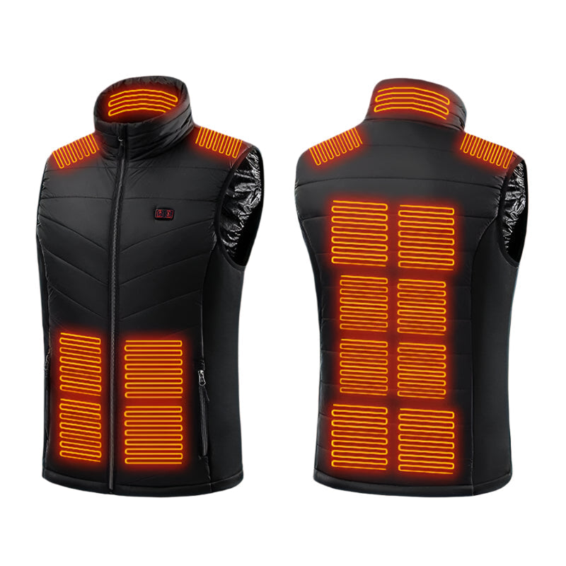 Heatable Vest | Electric Heated Jacket with 13 Heating Zones | Lightweight Design for Ultimate Warmth 0
