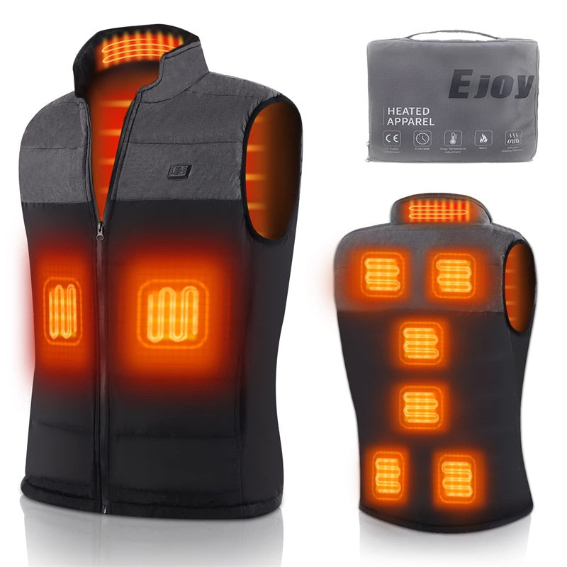 Heatable Vest | Electric Heated Jacket with 13 Heating Zones | Lightweight Design for Ultimate Warmth 1