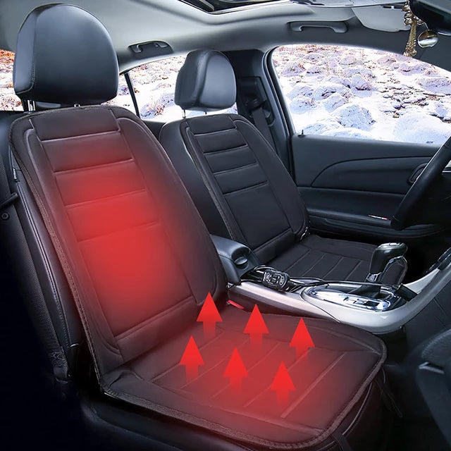 Heated Car Seat Cushion | Fast Heating & Temperature Control | Universal Fit for Comfort 3
