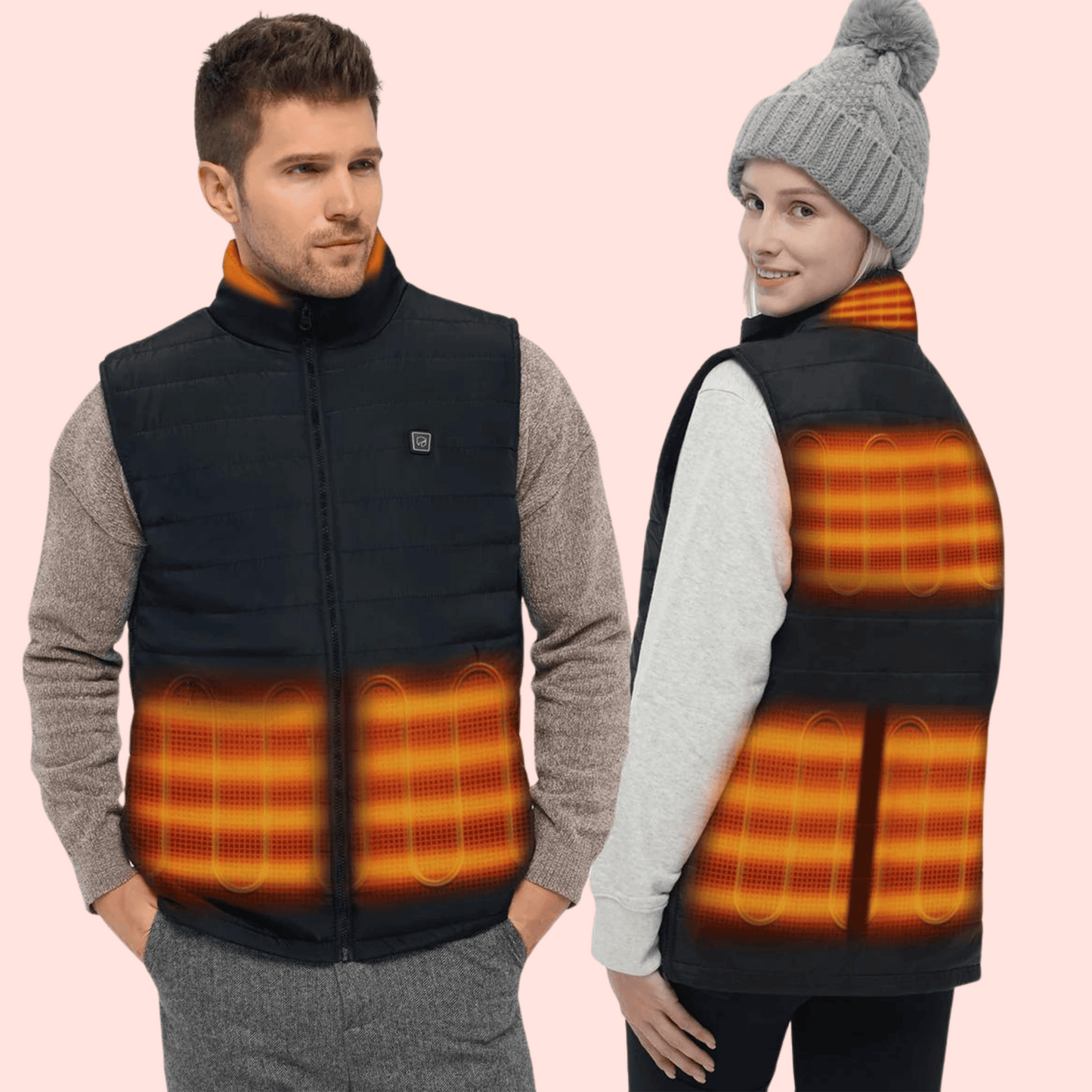 Heated Gilet | Lightweight Heated Jacket with Rapid Heating | Water-Resistant Comfort for All-Day Warmth 0