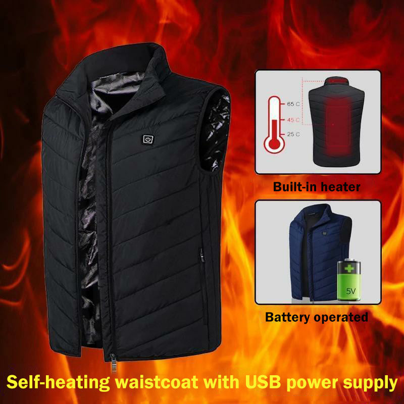 Heated Jacket | USB Charging & Adjustable Temperature for Ultimate Winter Warmth 2