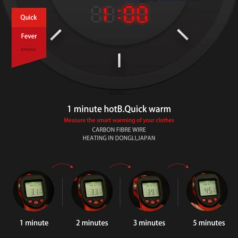 Heated Jacket | USB Charging & Adjustable Temperature for Ultimate Winter Warmth 5