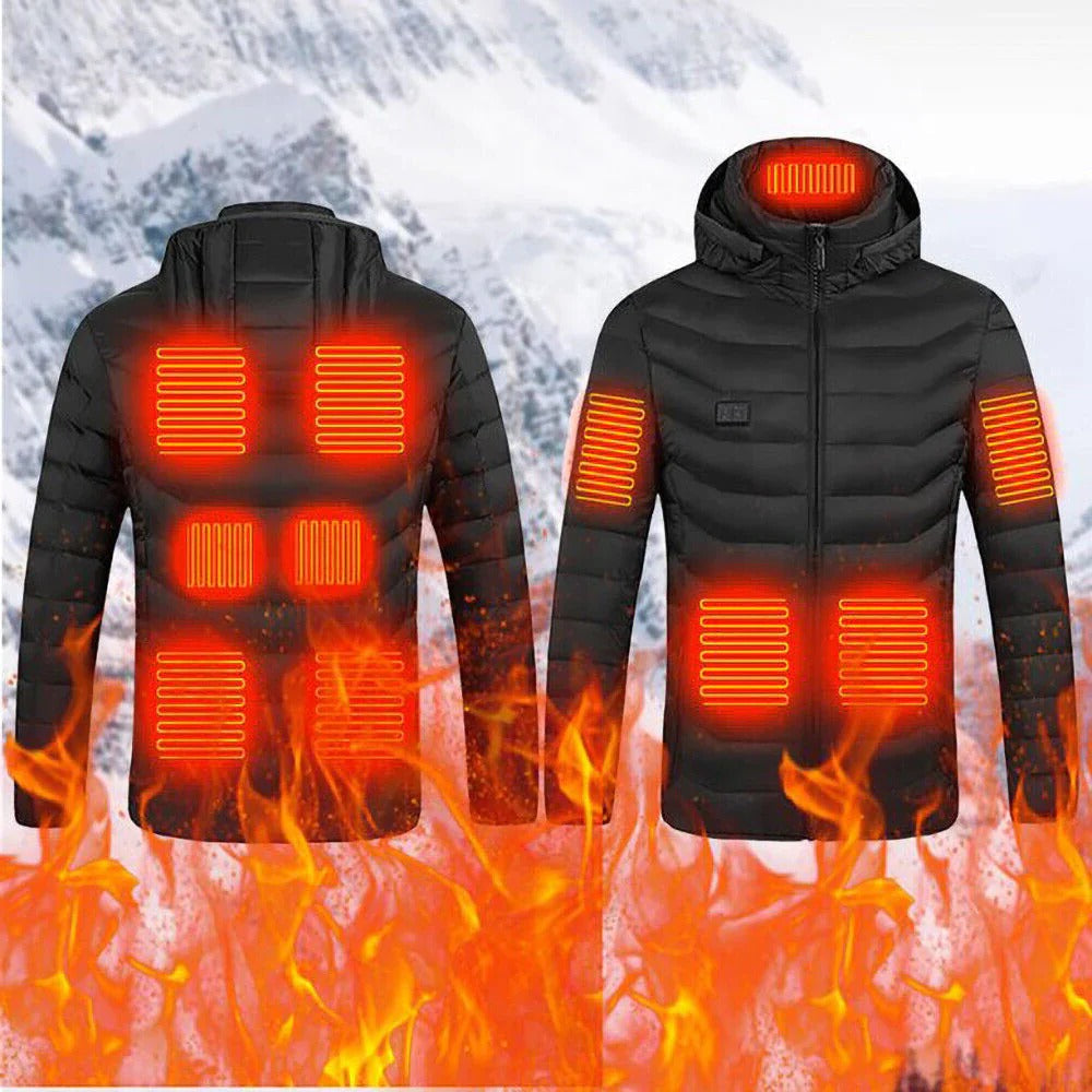 Heated Jacket | Unisex Electric Coat with 10 Heating Zones | Adjustable Temperature Control for Ultimate Comfort 1