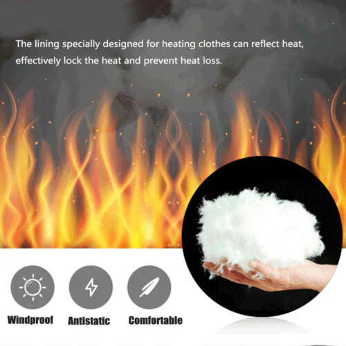 Heated Jacket | Unisex Electric Coat with 10 Heating Zones | Adjustable Temperature Control for Ultimate Comfort 4