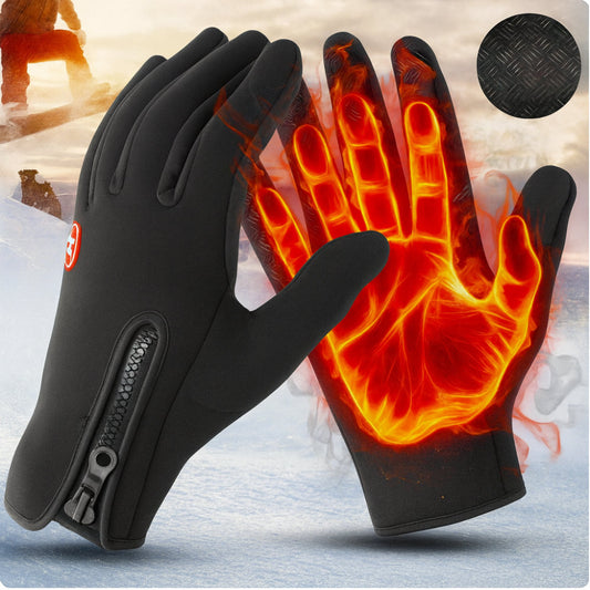 Heated Motorcycle Gloves | USB-Powered Warming Design with Touchscreen Functionality | Waterproof Heated Biker Gloves for Ultimate Cold Weather Protection 0