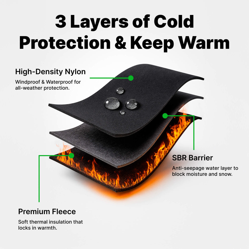 Heated Motorcycle Gloves | USB-Powered Warming Design with Touchscreen Functionality | Waterproof Heated Biker Gloves for Ultimate Cold Weather Protection 5