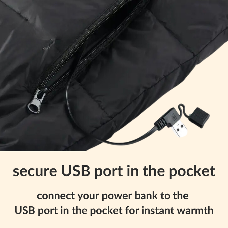 Heated Puffer Jacket | Rechargeable Heated Jacket with 21 Heating Zones | Unisex Lightweight Design for Ultimate Warmth 3