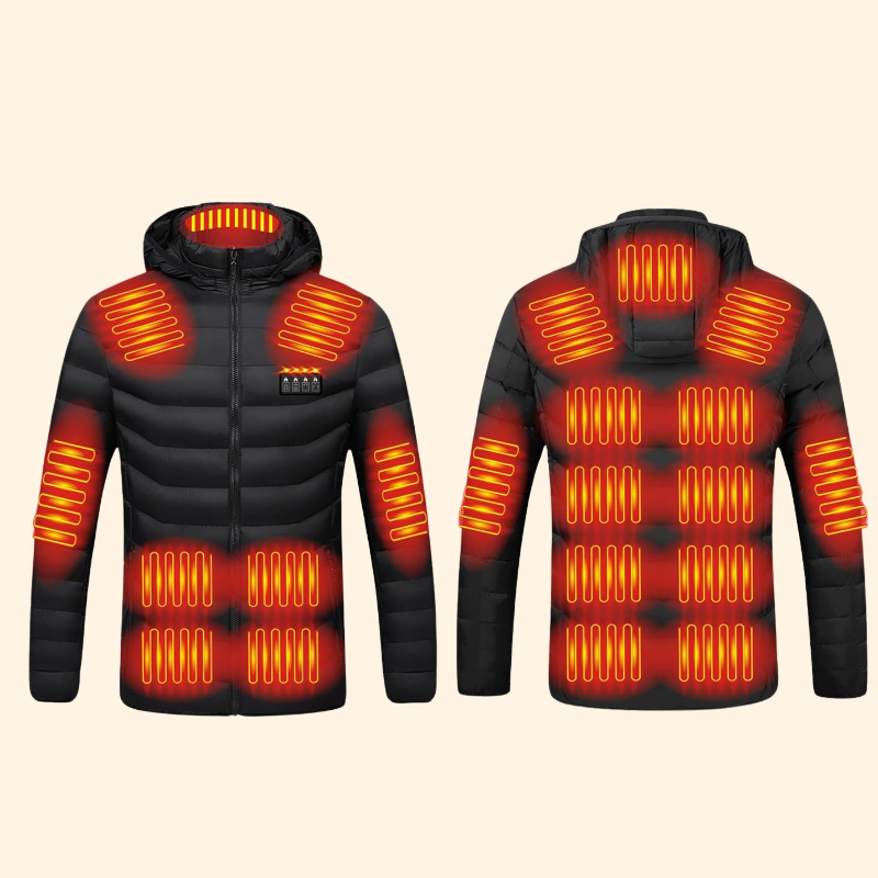 Heated Puffer Jacket | Rechargeable Heated Jacket with 21 Heating Zones | Unisex Lightweight Design for Ultimate Warmth 6