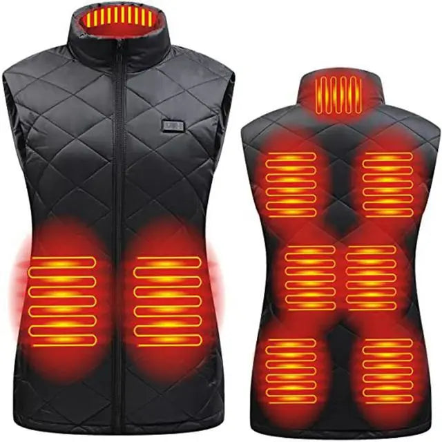 Heated Vest | Ladies Heated Jacket with USB Power & Infrared Technology | Lightweight Design for Ultimate Comfort 0