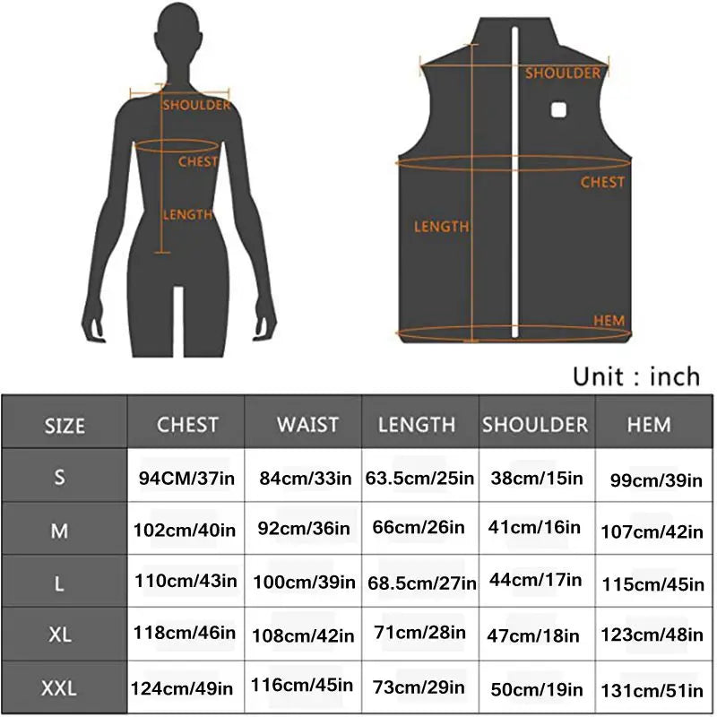 Heated Vest | Ladies Heated Jacket with USB Power & Infrared Technology | Lightweight Design for Ultimate Comfort 3