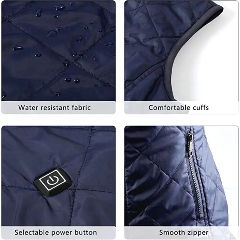 Heated Vest | Ladies Heated Jacket with USB Power & Infrared Technology | Lightweight Design for Ultimate Comfort 4