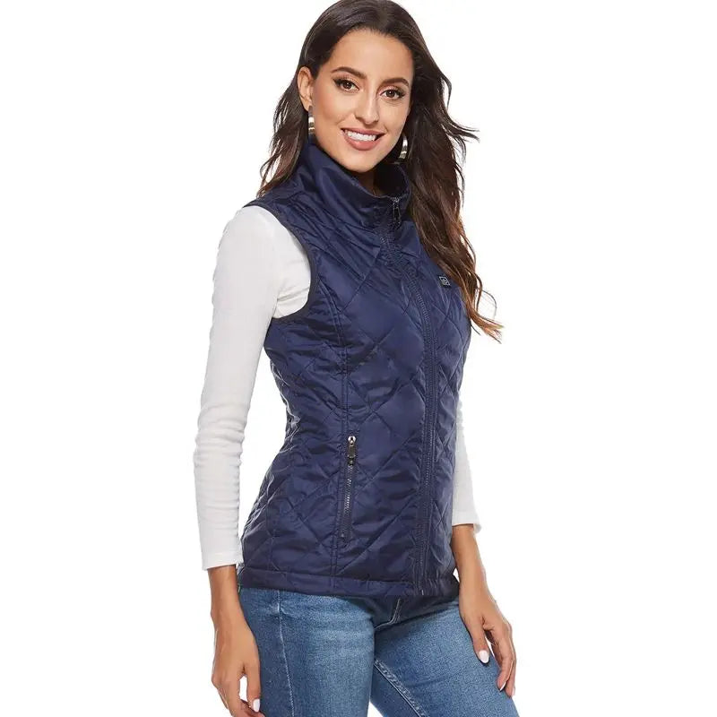 Heated Vest | Ladies Heated Jacket with USB Power & Infrared Technology | Lightweight Design for Ultimate Comfort 8