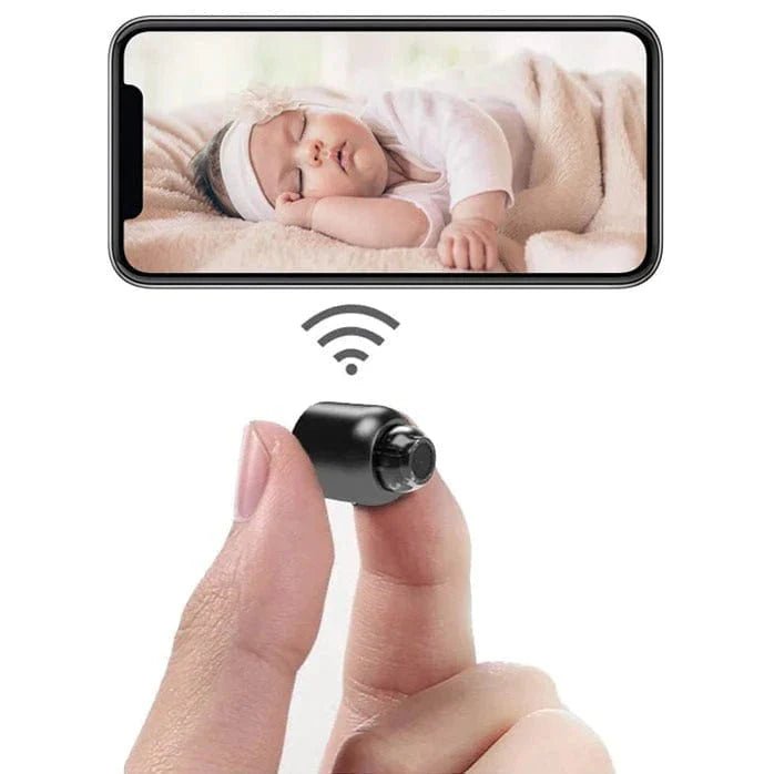 HomeGuard | Small Wireless Night Vision Camera with HD Video Quality | Compact Design for 24/7 Monitoring 0
