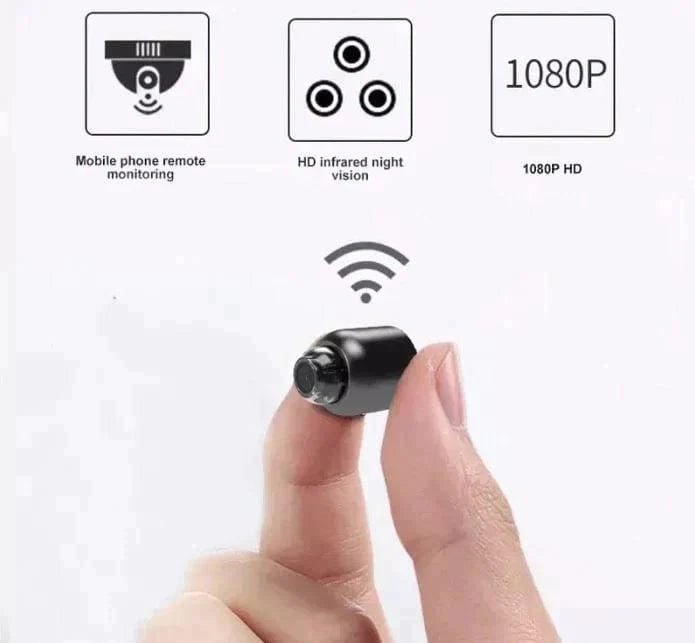 HomeGuard | Small Wireless Night Vision Camera with HD Video Quality | Compact Design for 24/7 Monitoring 2