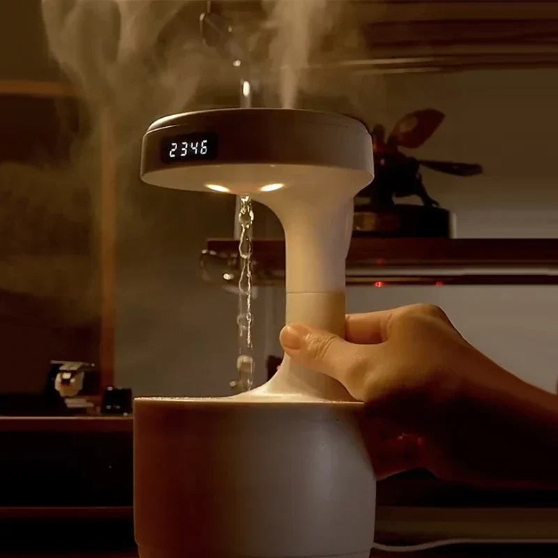 Innovative Air Humidifier | Cool Mist Night Lamp with Essential Oil Diffuser | Relaxing Atmosphere for Home 0