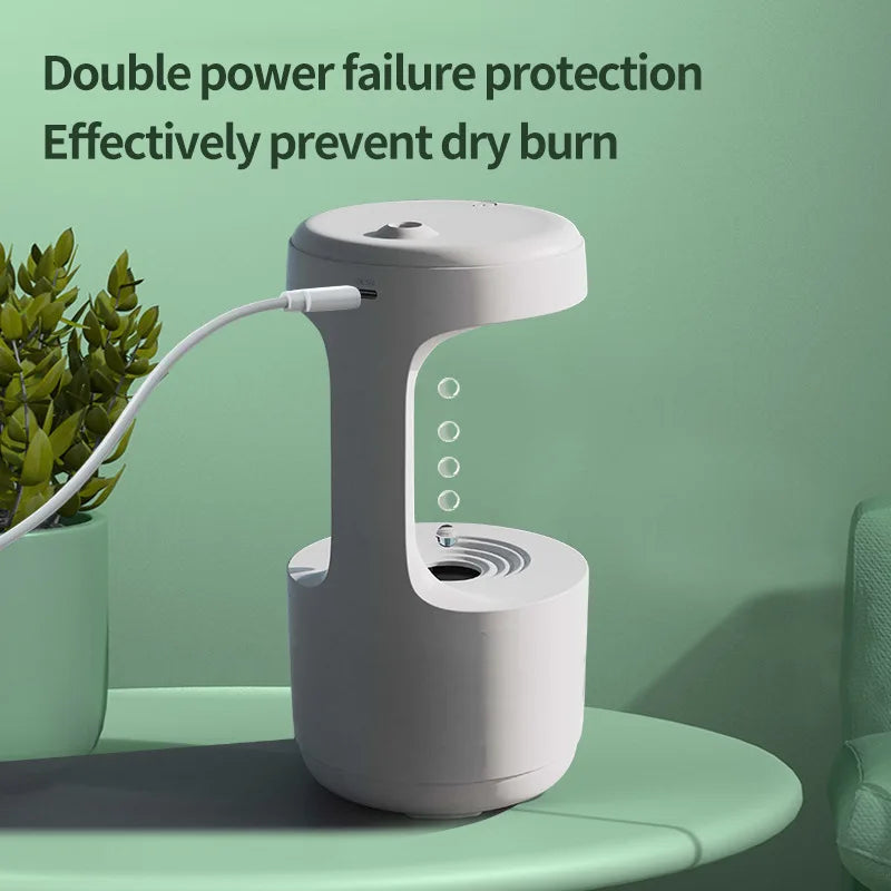 Innovative Air Humidifier | Cool Mist Night Lamp with Essential Oil Diffuser | Relaxing Atmosphere for Home 1