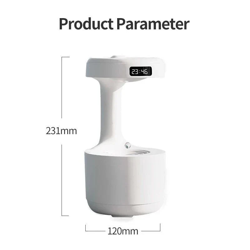 Innovative Air Humidifier | Cool Mist Night Lamp with Essential Oil Diffuser | Relaxing Atmosphere for Home 3