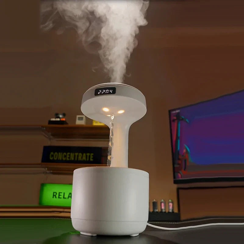 Innovative Air Humidifier | Cool Mist Night Lamp with Essential Oil Diffuser | Relaxing Atmosphere for Home 5