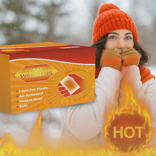 Instant Warmth | Hand Warmers with Carbon Fiber for Quick Heat Relief | Portable Heat Packs for Outdoor Activities 0